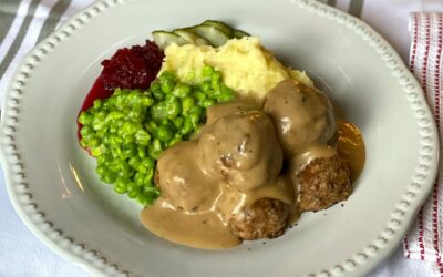 Meatless Norwegian Meatballs