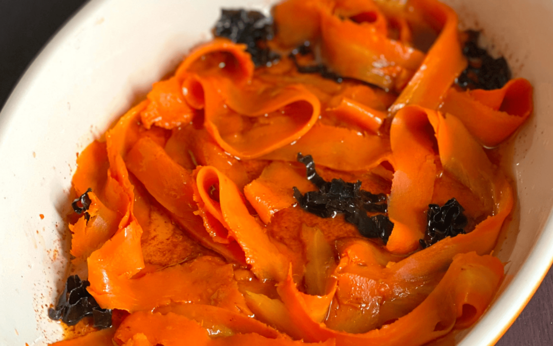 Carrot “lox” – a healthier alternative to smoked salmon