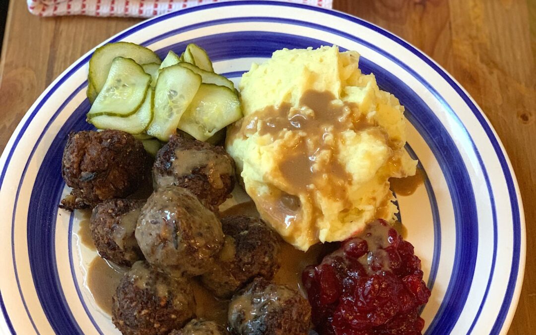 Vegan Swedish Meatballs