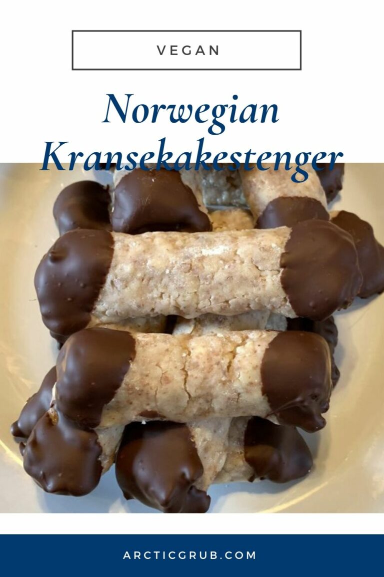 Norwegian Kransekakestenger - Arctic Grub