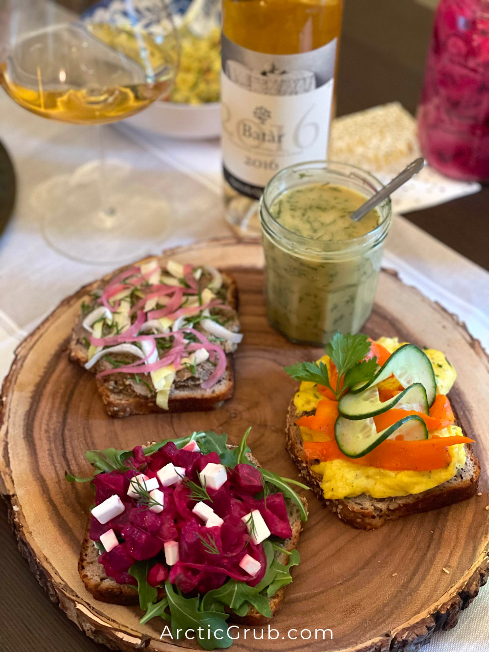 Scandinavian Open-Face Sandwiches - Arctic Grub